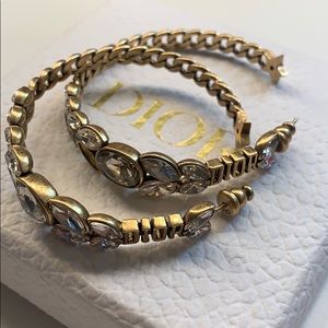 Dior Hoop Earrings